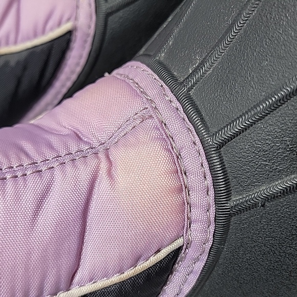 Sorel Snow Command Boots Winter Waterproof Insulation Traction Black Purple 6 - Picture 9 of 15